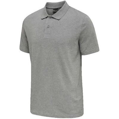 Πόλο με κοντά μανίκια hummel Polo Red Classic gris chiné Grey Large αρσενικός Πόλο με κοντά μανίκια hummel Polo Red Classic gris chiné Grey Large αρσενικός