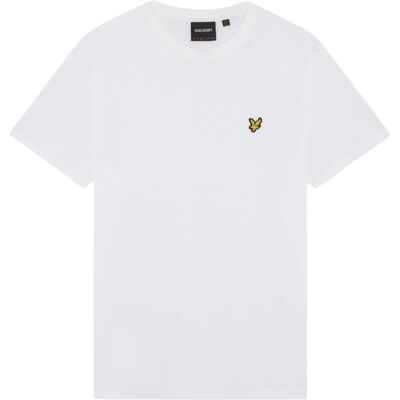 T-shirt με κοντά μανίκια Lyle & Scott Popcorn Jacquard T-shirt TS2406V Άσπρο 2X-Large αρσενικός T-shirt με κοντά μανίκια Lyle & Scott Popcorn Jacquard T-shirt TS2406V Άσπρο 2X-Large αρσενικός