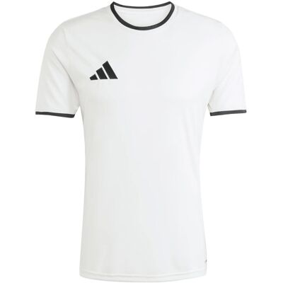 T-shirt με κοντά μανίκια adidas Ent26 Jsy Άσπρο Small αρσενικός T-shirt με κοντά μανίκια adidas Ent26 Jsy Άσπρο Small αρσενικός