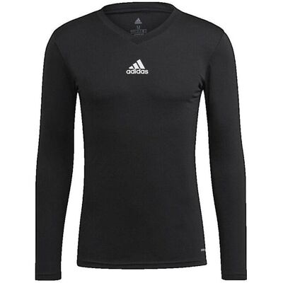 Μπλουζάκια με μακριά μανίκια adidas T-shirt manches longues Team Base noir Black Extra Small αρσενικός Μπλουζάκια με μακριά μανίκια adidas T-shirt manches longues Team Base noir Black Extra Small αρσενικός