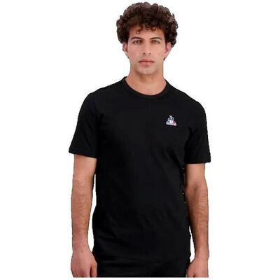 T-shirt με κοντά μανίκια Le Coq Sportif T-shirt Essentiel N1 noir Black Medium αρσενικός T-shirt με κοντά μανίκια Le Coq Sportif T-shirt Essentiel N1 noir Black Medium αρσενικός