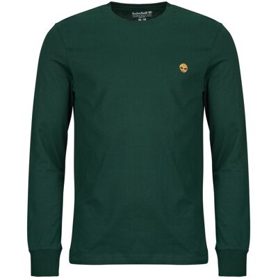 Μπλουζάκια με μακριά μανίκια Timberland Tree Embroidered Exterer River Slim Green Extra Large αρσενικός Μπλουζάκια με μακριά μανίκια Timberland Tree Embroidered Exterer River Slim Green Extra Large αρσενικός