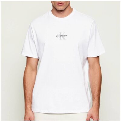 T-shirt με κοντά μανίκια Calvin Klein Jeans Lv04rb866g Ss 30s Άσπρο Medium αρσενικός T-shirt με κοντά μανίκια Calvin Klein Jeans Lv04rb866g Ss 30s Άσπρο Medium αρσενικός