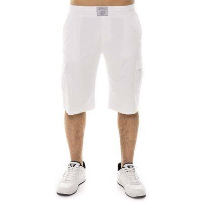 Shorts & Βερμούδες Leone 1947 Man Cargo Bermuda Easy Άσπρο Extra Small αρσενικός Shorts & Βερμούδες Leone 1947 Man Cargo Bermuda Easy Άσπρο Extra Small αρσενικός
