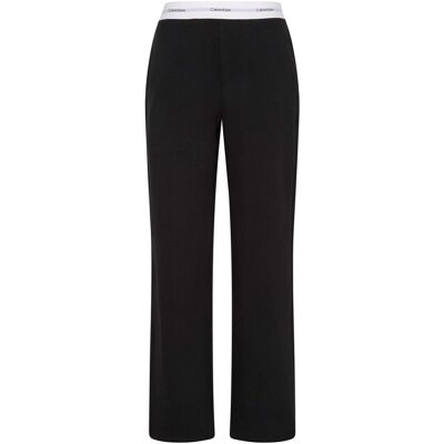 Φαρδιά παντελόνια Calvin Klein Jeans Logo Jersey Pant Black Extra Large Φαρδιά παντελόνια Calvin Klein Jeans Logo Jersey Pant Black Extra Large