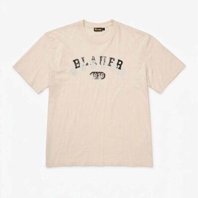 T-shirt με κοντά μανίκια Blauer Selkirk Beige Large αρσενικός T-shirt με κοντά μανίκια Blauer Selkirk Beige Large αρσενικός
