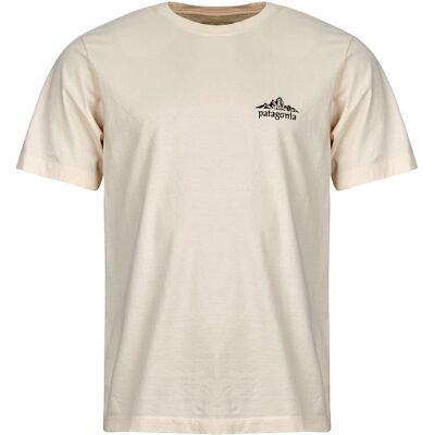 T-shirt με κοντά μανίκια Patagonia M'S CLOUD CRAG T-SHIRT Beige Medium αρσενικός T-shirt με κοντά μανίκια Patagonia M'S CLOUD CRAG T-SHIRT Beige Medium αρσενικός