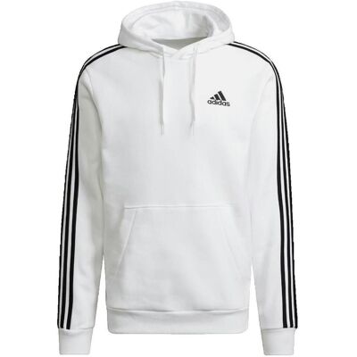 Φούτερ adidas Essentials Άσπρο Medium αρσενικός Φούτερ adidas Essentials Άσπρο Medium αρσενικός