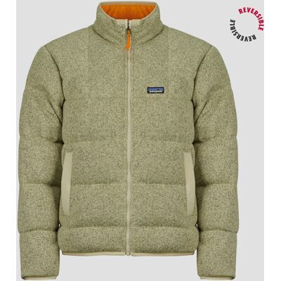 Χοντρό μπουφάν Patagonia M'S REVERSIBLE DOWN BETTER SWEATER Beige Large αρσενικός Χοντρό μπουφάν Patagonia M'S REVERSIBLE DOWN BETTER SWEATER Beige Large αρσενικός