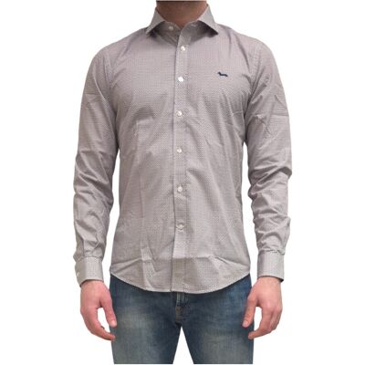 Πουκάμισο με μακριά μανίκια Harmont & Blaine CNQ026013728I Μπλέ Extra Large αρσενικός Πουκάμισο με μακριά μανίκια Harmont & Blaine CNQ026013728I Μπλέ Extra Large αρσενικός