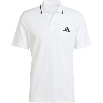 Πόλο με κοντά μανίκια adidas M 3s Pq Ps Άσπρο Large αρσενικός Πόλο με κοντά μανίκια adidas M 3s Pq Ps Άσπρο Large αρσενικός