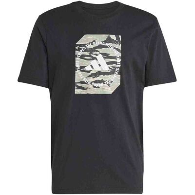 T-shirt με κοντά μανίκια adidas Camo Shape Graphic Black Extra Small αρσενικός T-shirt με κοντά μανίκια adidas Camo Shape Graphic Black Extra Small αρσενικός