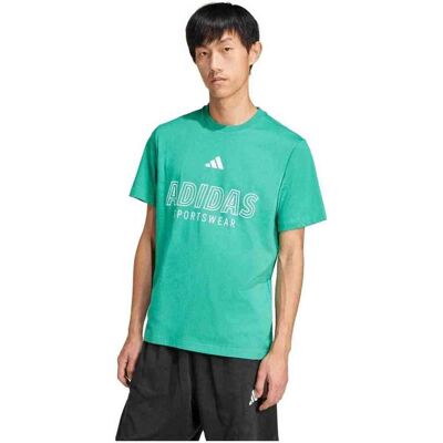 T-shirt με κοντά μανίκια adidas JM0395 Green Small αρσενικός T-shirt με κοντά μανίκια adidas JM0395 Green Small αρσενικός
