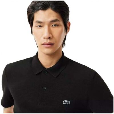 Πόλο με κοντά μανίκια Lacoste DH5522-00-031 Black Large αρσενικός Πόλο με κοντά μανίκια Lacoste DH5522-00-031 Black Large αρσενικός