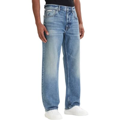 Tζιν σε ίσια γραμή Calvin Klein Jeans LV04RF725G Μπλέ IT 48 αρσενικός Tζιν σε ίσια γραμή Calvin Klein Jeans LV04RF725G Μπλέ IT 48 αρσενικός