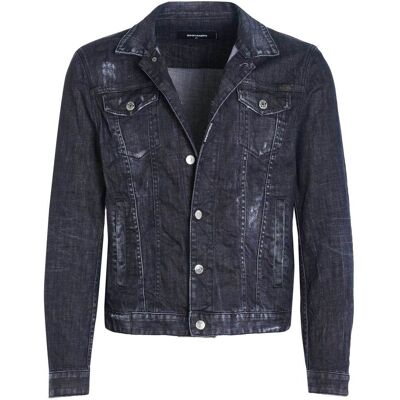 Τζιν Μπουφάν/Jacket Dsquared - Grey DE 50 αρσενικός Τζιν Μπουφάν/Jacket Dsquared - Grey DE 50 αρσενικός