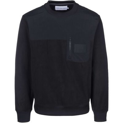 Φούτερ Calvin Klein Jeans - Black Extra Small αρσενικός Φούτερ Calvin Klein Jeans - Black Extra Small αρσενικός