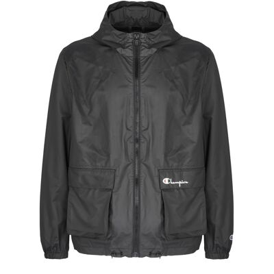Μπουφάν Champion - Black Large αρσενικός Μπουφάν Champion - Black Large αρσενικός