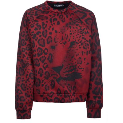 Πουλόβερ D&G; - Red Extra Large αρσενικός Πουλόβερ D&G; - Red Extra Large αρσενικός