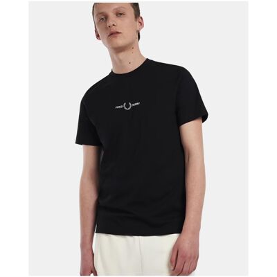 T-shirt με κοντά μανίκια Fred Perry M4580 Black Medium αρσενικός T-shirt με κοντά μανίκια Fred Perry M4580 Black Medium αρσενικός