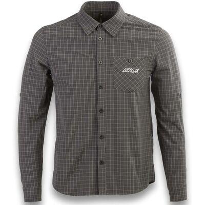 Πουκάμισο με μακριά μανίκια Ande Arizona M/L Grey Medium αρσενικός Πουκάμισο με μακριά μανίκια Ande Arizona M/L Grey Medium αρσενικός