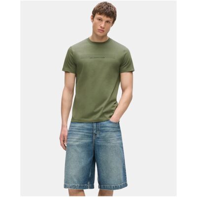 T-shirt με κοντά μανίκια Karl Lagerfeld B3M17001 Green Large αρσενικός T-shirt με κοντά μανίκια Karl Lagerfeld B3M17001 Green Large αρσενικός