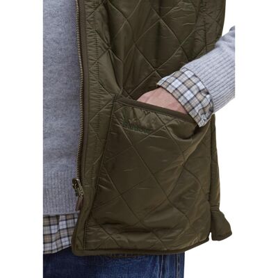 Μπουφάν Barbour POLARQUILT WAISTCOAT ZIP LINER MLI0002 Green Large αρσενικός Μπουφάν Barbour POLARQUILT WAISTCOAT ZIP LINER MLI0002 Green Large αρσενικός