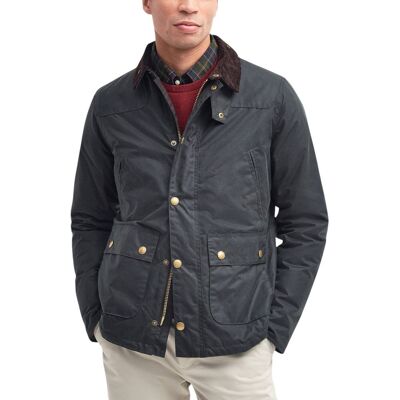 Μπουφάν Barbour REELIN WAX JACKET MWX1106 Grey Medium αρσενικός Μπουφάν Barbour REELIN WAX JACKET MWX1106 Grey Medium αρσενικός