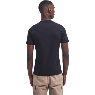T-shirt με κοντά μανίκια Barbour SMALL LOGO MTS0141 Black Large αρσενικός T-shirt με κοντά μανίκια Barbour SMALL LOGO MTS0141 Black Large αρσενικός