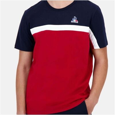 T-shirts & Polos Le Coq Sportif Tri Sp Tee Ss N2 Red Small αρσενικός T-shirts & Polos Le Coq Sportif Tri Sp Tee Ss N2 Red Small αρσενικός