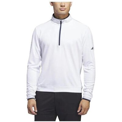 Ζακέτα adidas Sweatshirt Zipped Mid-Length léger Άσπρο Extra Large αρσενικός Ζακέτα adidas Sweatshirt Zipped Mid-Length léger Άσπρο Extra Large αρσενικός