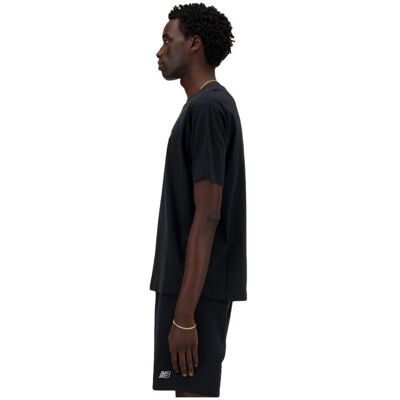 T-shirt με κοντά μανίκια New Balance T-shirt mt41524bk noir Black Small αρσενικός T-shirt με κοντά μανίκια New Balance T-shirt mt41524bk noir Black Small αρσενικός