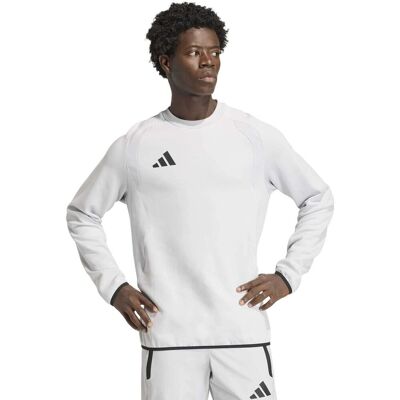 Fleece adidas Tt Crew Grey Extra Large αρσενικός Fleece adidas Tt Crew Grey Extra Large αρσενικός