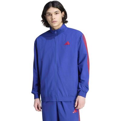 Ζακέτα adidas M 3S Wv Tt Wc Μπλέ Extra Large αρσενικός Ζακέτα adidas M 3S Wv Tt Wc Μπλέ Extra Large αρσενικός