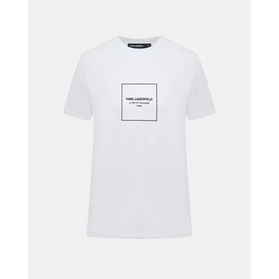 T-shirt με κοντά μανίκια Karl Lagerfeld 755033 563221 Άσπρο Extra Large αρσενικός T-shirt με κοντά μανίκια Karl Lagerfeld 755033 563221 Άσπρο Extra Large αρσενικός