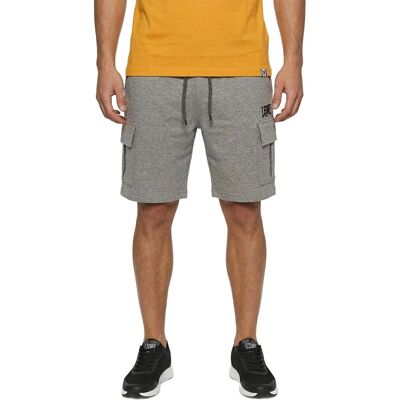 Shorts & Βερμούδες Leone 1947 Man Bermuda Cargo Small Logo Grey Extra Large αρσενικός Shorts & Βερμούδες Leone 1947 Man Bermuda Cargo Small Logo Grey Extra Large αρσενικός