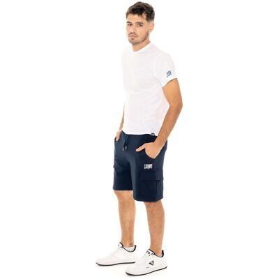 Shorts & Βερμούδες Leone 1947 Man Bermuda Cargo Small Logo Μπλέ Extra Large αρσενικός Shorts & Βερμούδες Leone 1947 Man Bermuda Cargo Small Logo Μπλέ Extra Large αρσενικός