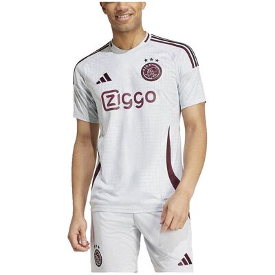 T-shirts & Polos adidas T-shirt Ajax Amsterdam 2024-2025 AEROREADY Άσπρο Small αρσενικός T-shirts & Polos adidas T-shirt Ajax Amsterdam 2024-2025 AEROREADY Άσπρο Small αρσενικός