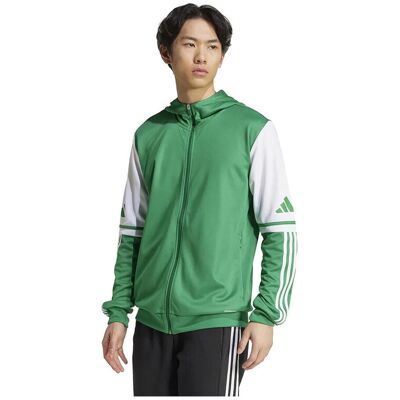 Ζακέτα adidas Sweat à capuche Squadra 25 en polyester recyclé Green Extra Large αρσενικός Ζακέτα adidas Sweat à capuche Squadra 25 en polyester recyclé Green Extra Large αρσενικός