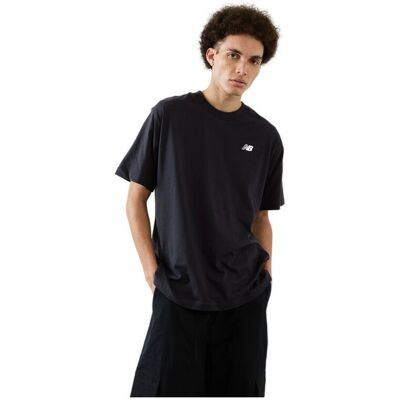 T-shirts & Polos New Balance T-shirt Small Logo MT41509 100% coton Black Extra Large αρσενικός T-shirts & Polos New Balance T-shirt Small Logo MT41509 100% coton Black Extra Large αρσενικός