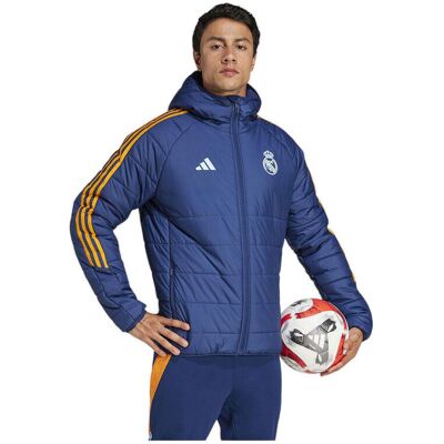 Μπουφάν adidas Veste d'hiver Tiro 2024/25 thermique efficace Μπλέ Medium αρσενικός Μπουφάν adidas Veste d'hiver Tiro 2024/25 thermique efficace Μπλέ Medium αρσενικός