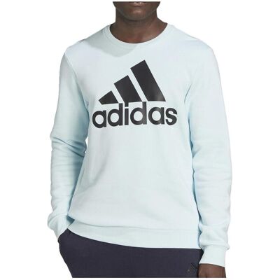 Φούτερ adidas Sweatshirt Essentials Big Logo molleton doux Μπλέ Small αρσενικός Φούτερ adidas Sweatshirt Essentials Big Logo molleton doux Μπλέ Small αρσενικός