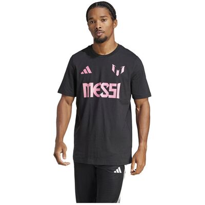 T-shirt με κοντά μανίκια adidas T-shirt Messi Name and Number Graphic 100% coton Black Extra Large αρσενικός T-shirt με κοντά μανίκια adidas T-shirt Messi Name and Number Graphic 100% coton Black Extra Large αρσενικός