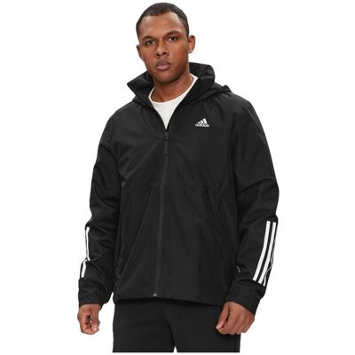 Μπουφάν adidas Veste BSC 3 Stripes RAIN.RDY polyester recyclé 100% Black Medium αρσενικός Μπουφάν adidas Veste BSC 3 Stripes RAIN.RDY polyester recyclé 100% Black Medium αρσενικός