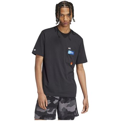 T-shirts & Polos adidas T-shirt T-shirt graphique à poche Remoji noir 100% coton Black Extra Small αρσενικός T-shirts & Polos adidas T-shirt T-shirt graphique à poche Remoji noir 100% coton Black Extra Small αρσενικός
