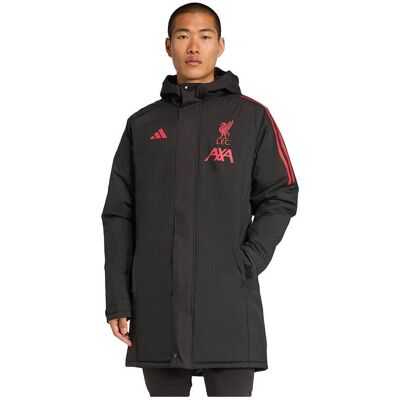Παρκά adidas Parka Liverpool FC Hydrofuge 3XL polyester recyclé Black Extra Large αρσενικός Παρκά adidas Parka Liverpool FC Hydrofuge 3XL polyester recyclé Black Extra Large αρσενικός