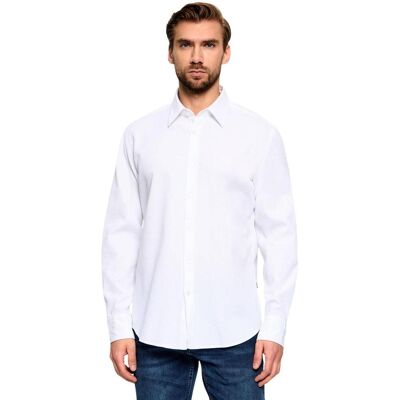 Πουκάμισο με μακριά μανίκια BOSS Relegant 6 M 50565600 Άσπρο Medium αρσενικός Πουκάμισο με μακριά μανίκια BOSS Relegant 6 M 50565600 Άσπρο Medium αρσενικός