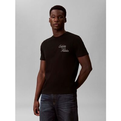 T-shirts & Polos Calvin Klein Jeans Ss 30S Eu Calvin Kle Black Small αρσενικός T-shirts & Polos Calvin Klein Jeans Ss 30S Eu Calvin Kle Black Small αρσενικός