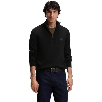 Πουλόβερ BOSS Kanobix S 50527585 Black 2X-Large αρσενικός Πουλόβερ BOSS Kanobix S 50527585 Black 2X-Large αρσενικός