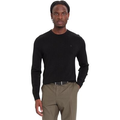 Πουλόβερ Calvin Klein Jeans LS MERINO CREW LV04LB305G Black Large αρσενικός Πουλόβερ Calvin Klein Jeans LS MERINO CREW LV04LB305G Black Large αρσενικός